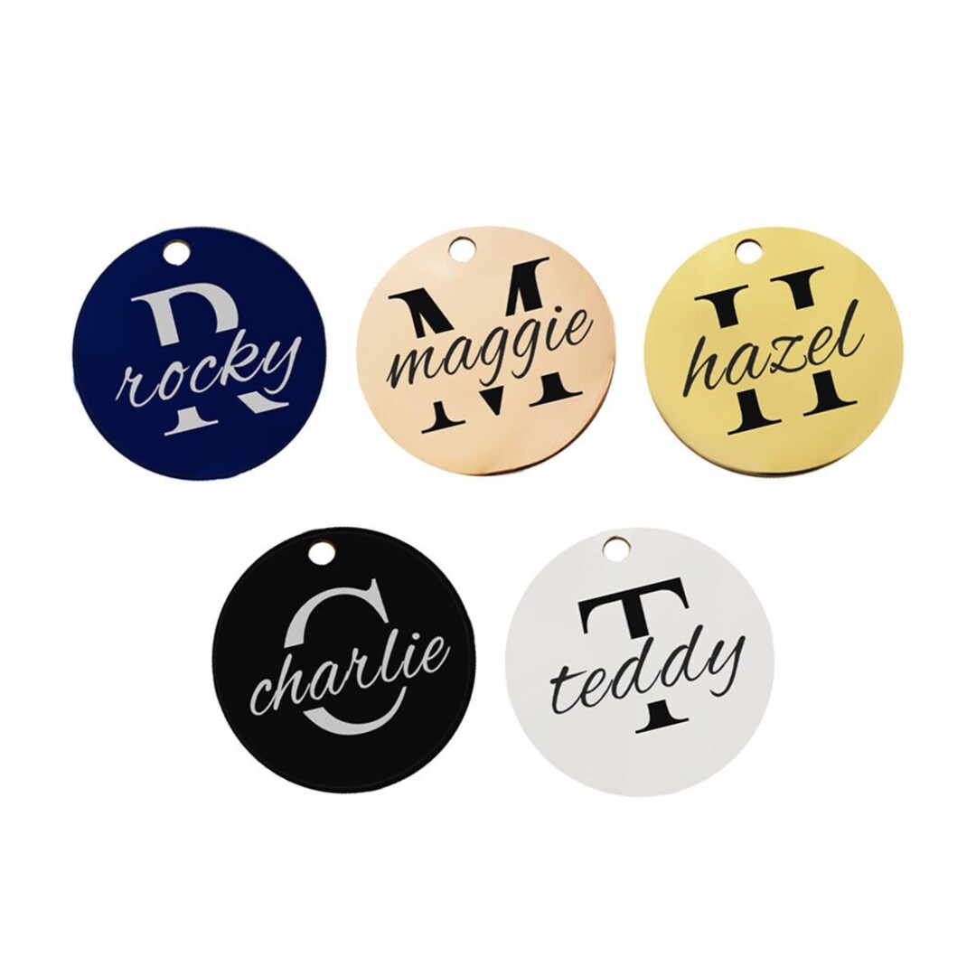 Custom Dog Tags, Pet ID Tag, Small Dog Id Tag, Pet Id Tag, Dog Id Tag