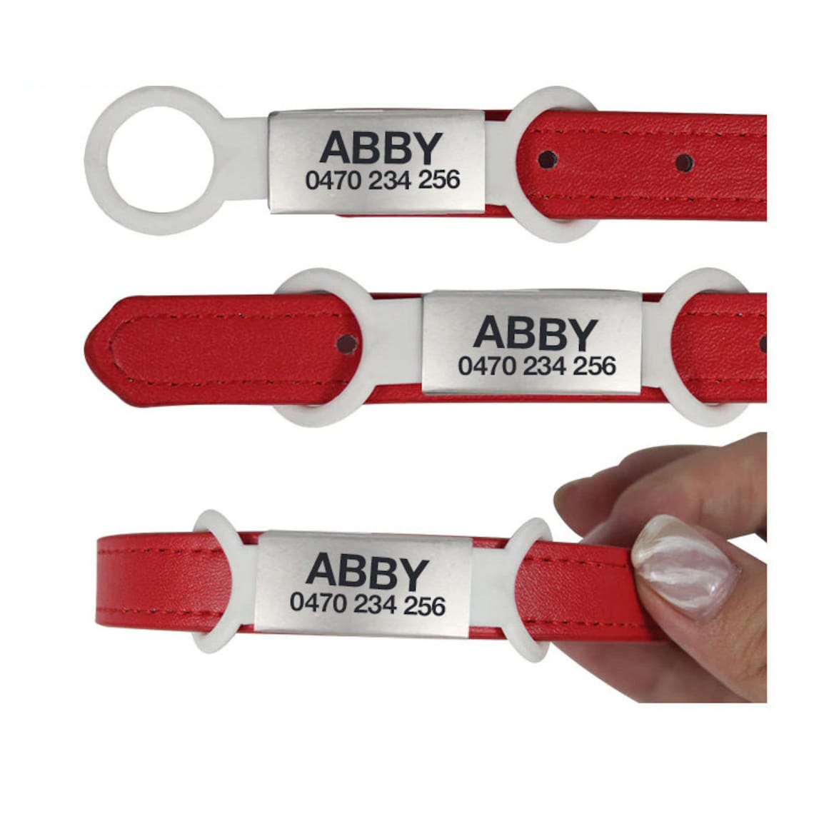 Custom Dog Tags Slide On Dog ID Tag Small Dog ID Tag Pet Etsy Australia