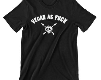 Veganes T-Shirt Vegan als F**K