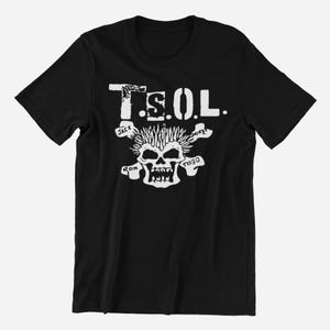 TSOL / D.O.A. Vintage Flyer T-shirt - Etsy TSOL / D.O.A. Vintage Flyer T-shirt - Etsy