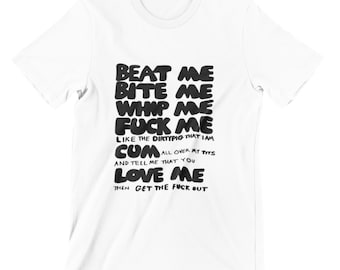 Beat Me Bite Me As Worn by Adam Ant T-Shirt
