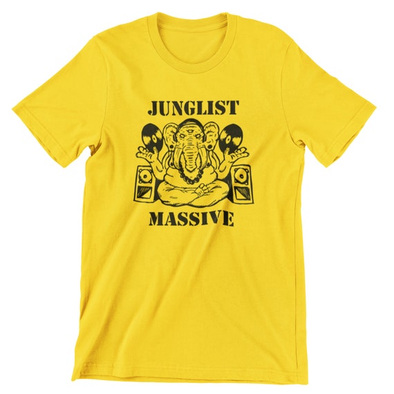 JUNGLIST MASSIVE MOVEMENT T-shirt - Etsy
