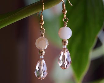 Rosy Pink One-of-a-Kind Earrings