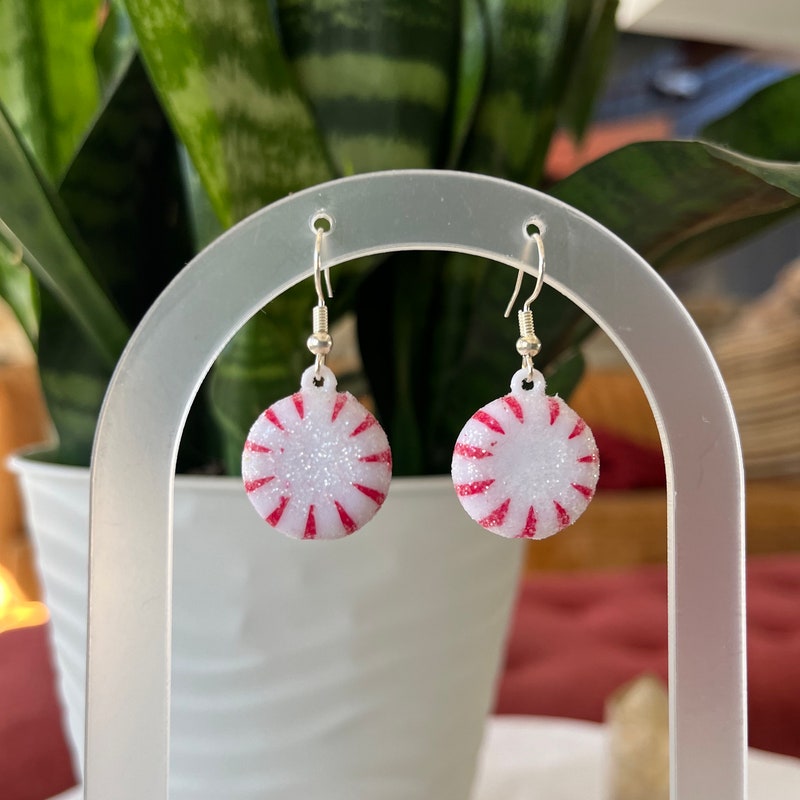 Pink Peppermint Earrings main image 1