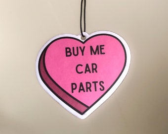 Buy Me Car Parts Air Fresheners | Lady Driven Car Freshener | Car Girl Air Freshener | Girly Car Fragrance Tree |  Kawaii Car Girl