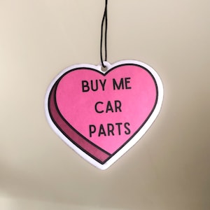 Buy Me Car Parts Air Fresheners | Lady Driven Car Freshener | Car Girl Air Freshener | Girly Car Fragrance Tree |  Kawaii Car Girl
