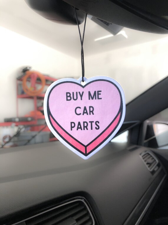 Two (2) Car Girl Air Fresheners | Lady Driven Car Freshener | Car Girl Air Freshener | Girly Car Fragrance Tree |  Kawaii Buy Me Car Parts