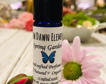 Floral Garden Essential Oil Rollerball  - Wildflower Essential Oil Blend - All Natural Oil Blend - Wildflower Perfume - Organic & Natural