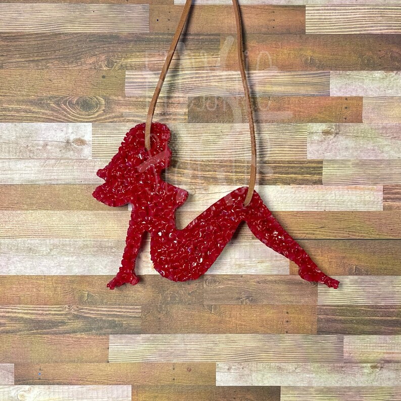 Mudflap Girl Trucker Air Freshener Etsy