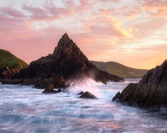 Dunmore Head - Panorama / Dingle / Ireland / Free Shipping Worldwide