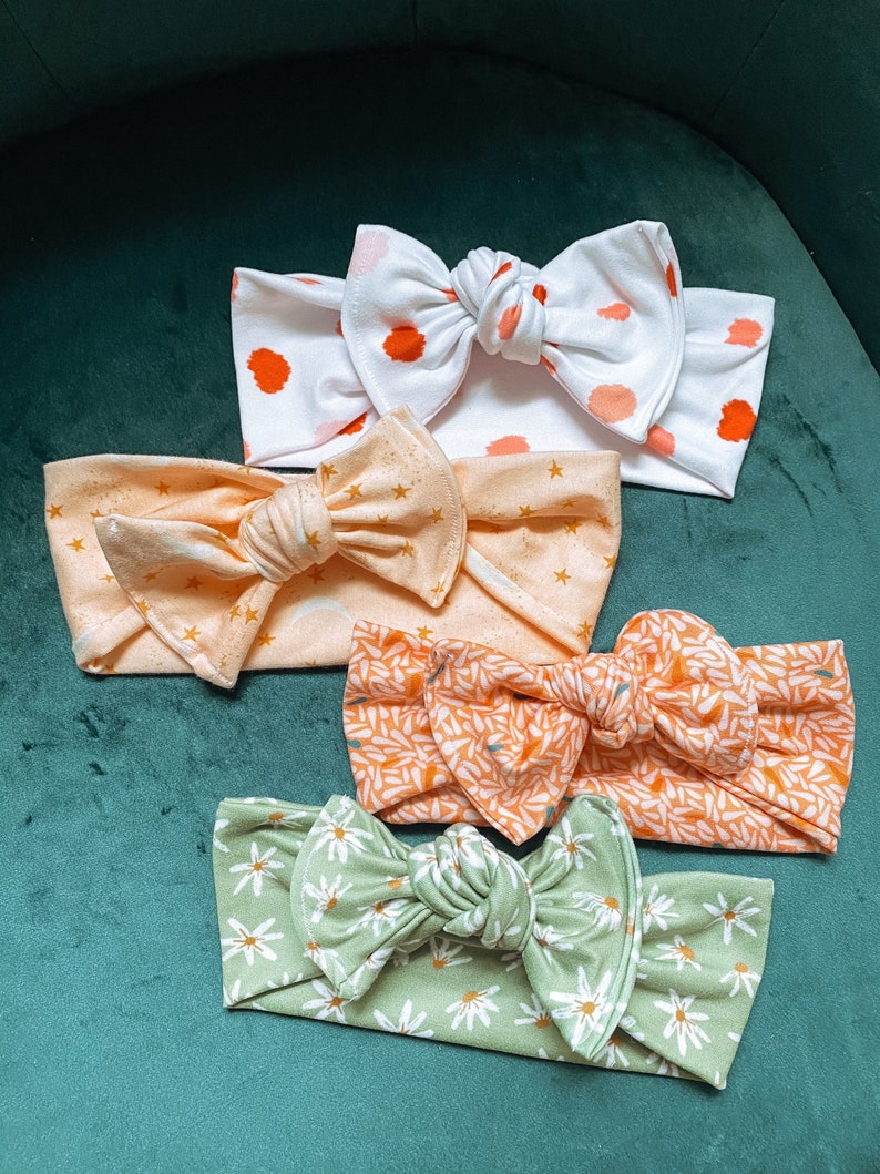 Daisy Green Headwrap