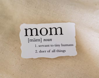 Pegatina definida por mamá