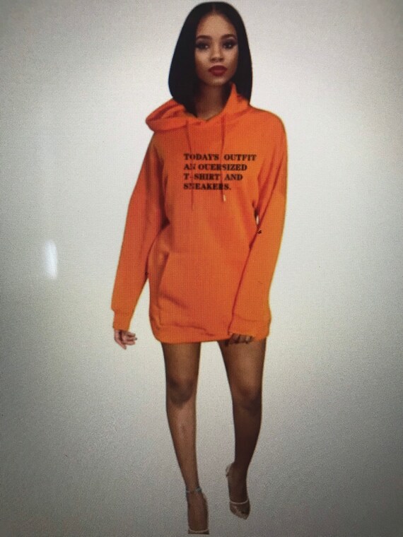 Chill Oversized Hoodie Dress - Etsy