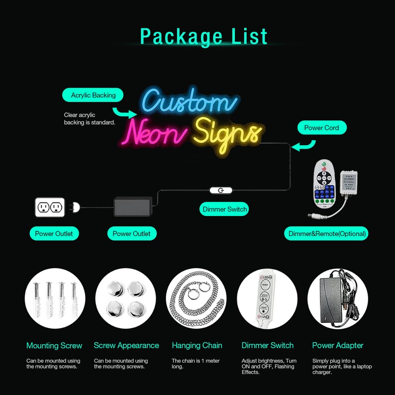 Custom Neon Sign Custom Name Neon Sign Room Decor LED Etsy Australia