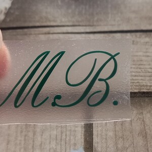 Iniciais 2 letras termocolantes para tecidos, personalização de camiseta, avental, bolsa de ginástica, estojo, nécessaire, tênis de lona.