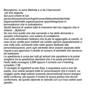 Etichette personalizzate,adesivi personalizzati, personalizzazione dispensa, cucina, bagno,adesivi organizzazione dispensa,etichette adesiv immagine 10