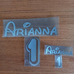 Nome termoadesivo,annuncio gravidanza,personalizzazione maglietta, maglietta bambino, costume da  bagno,felpa, canotta,idea regalo,fai da te