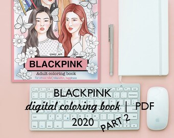 Download Kpop Coloring Book Etsy