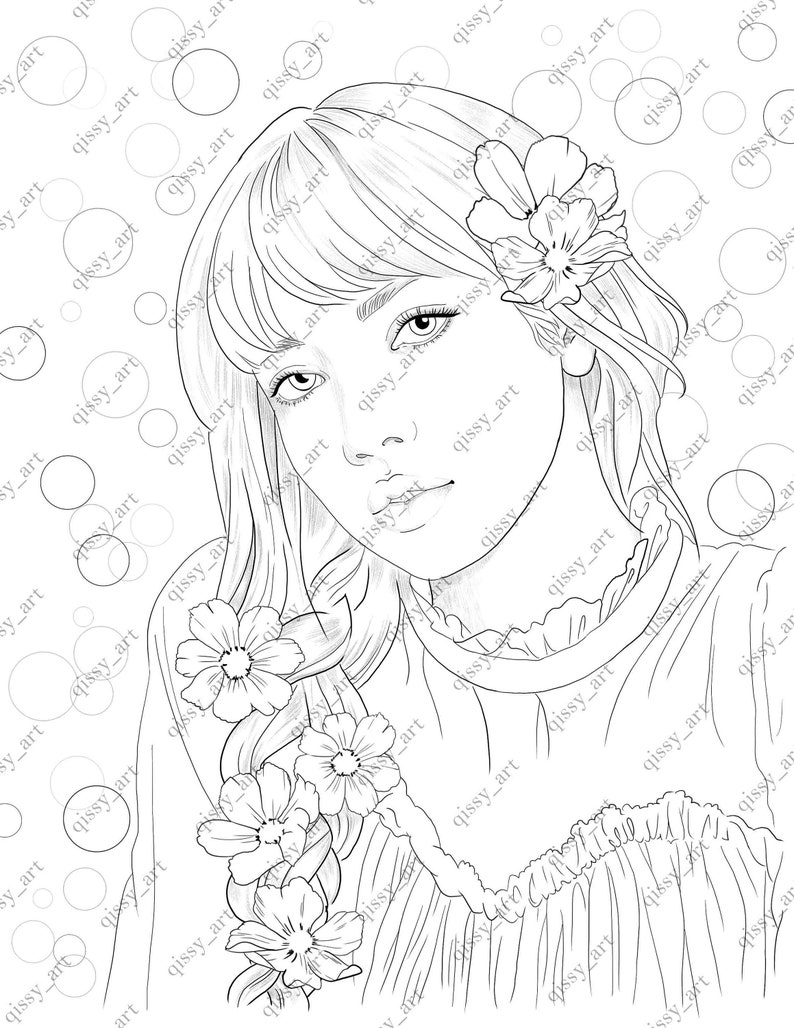 Blackpink Coloring Sheets Coloring Pages