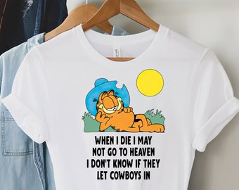 Garfield Cowboy Etsy Garfield Cowboy Etsy