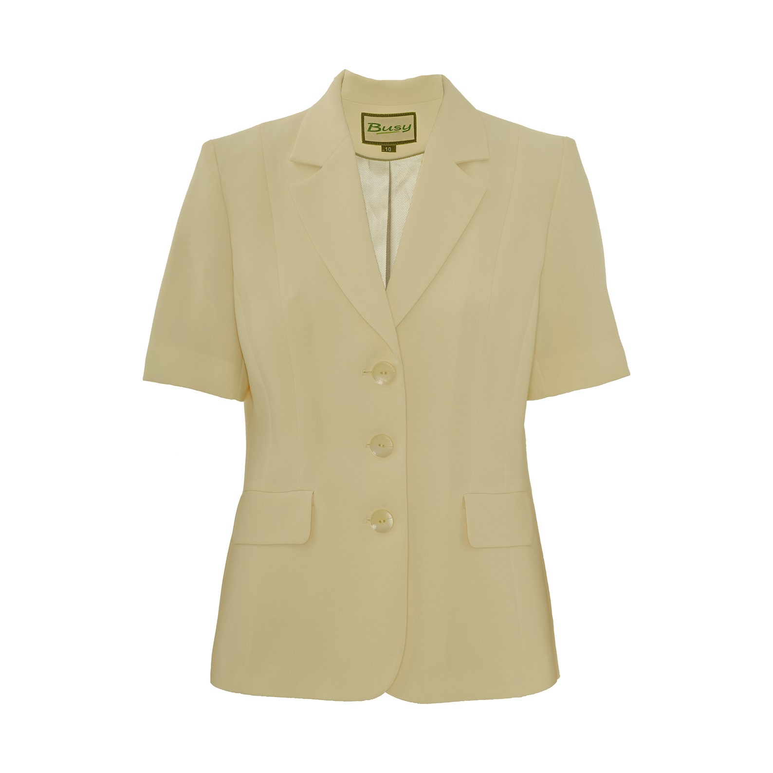 Busy Clothing Womens Black Short Sleeve Jacket main image 0