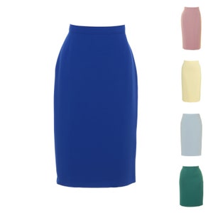 Pale pink pencil skirt cheap uk