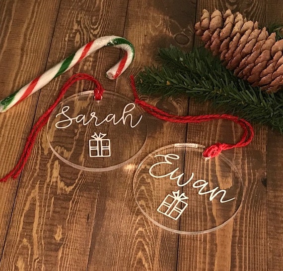 Personalized Christmas Stocking Tag