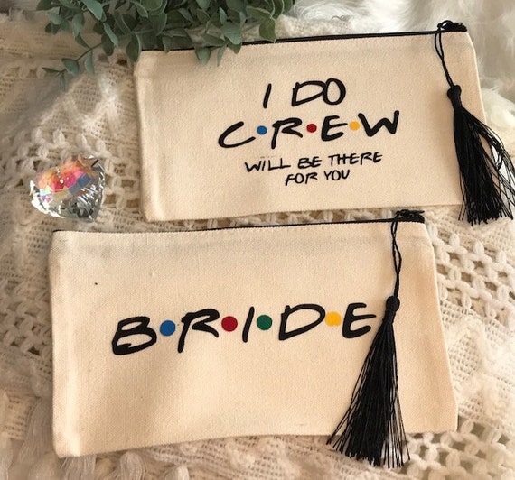 Bridal Party Cosmetic Bags