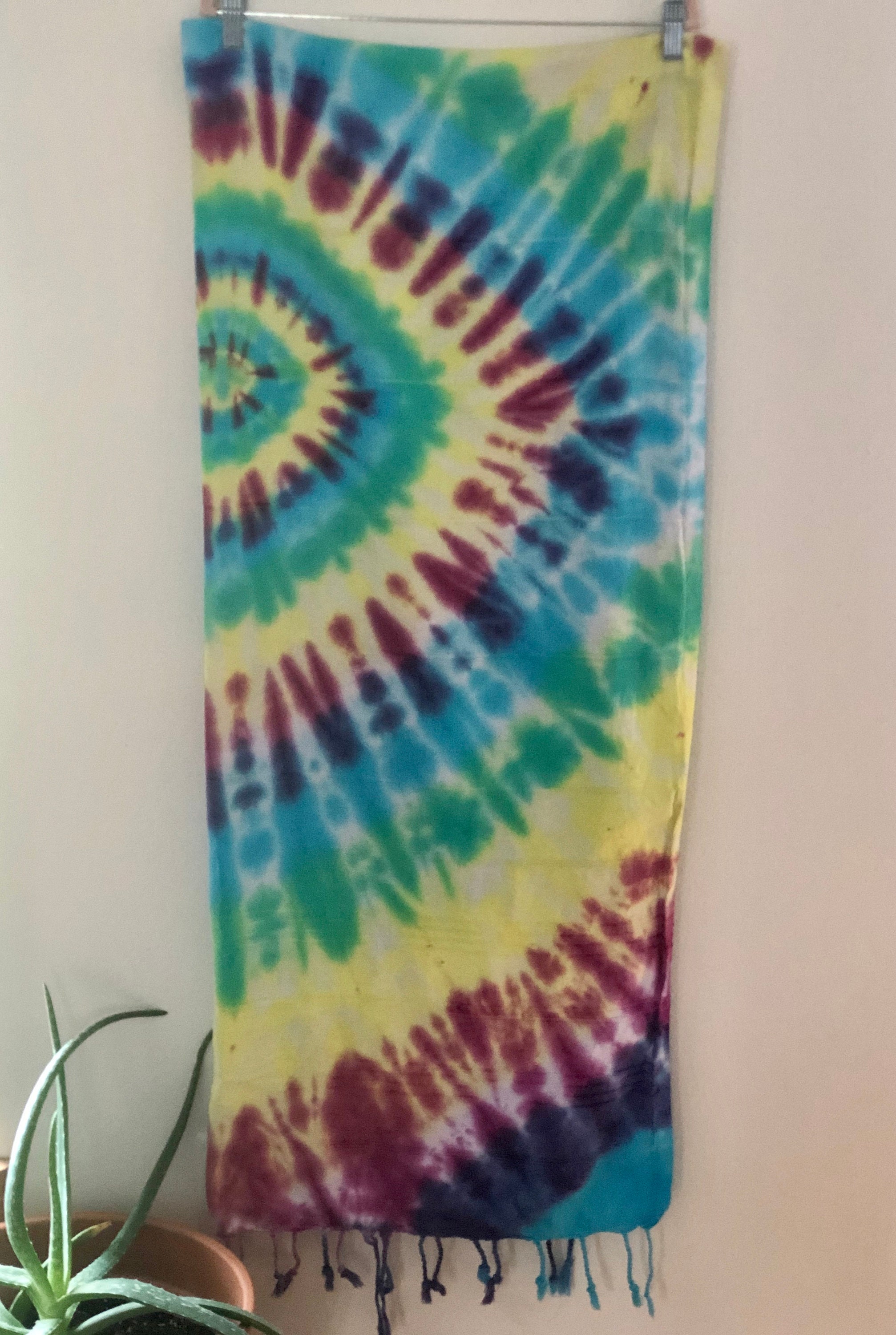 Tie Dye Beach Wrap Etsy