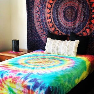 Tie Dye Bedding-Custom Tie Dye Bedding