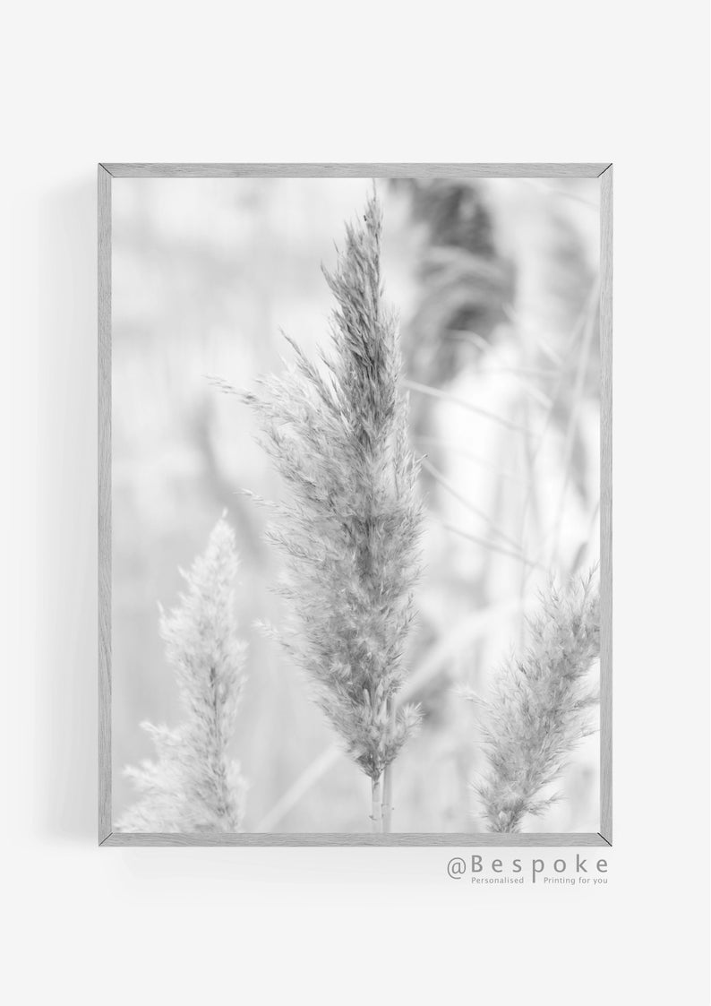 Grey Natural Print Set Set Nature Prints Home Decor Etsy UK