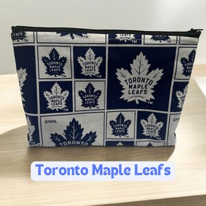 NHL / Toronto Maple Leafs / Etui / Federmäppchen / Schulzubehör / Geldbörse / Beutel / NHL Beutel