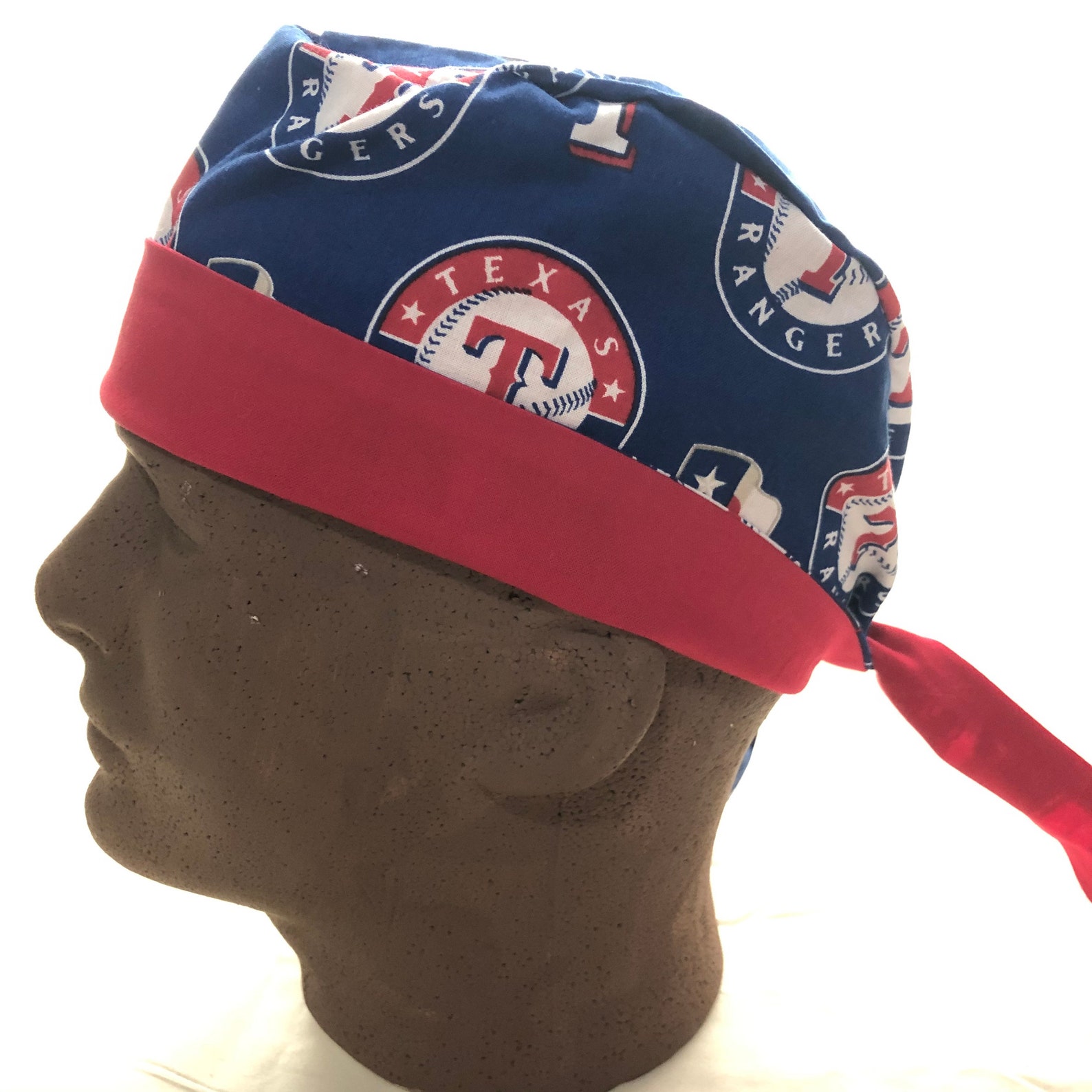 Texas Rangers Cotton Scrub Cap MLB Surgical hat Nurse fan Etsy