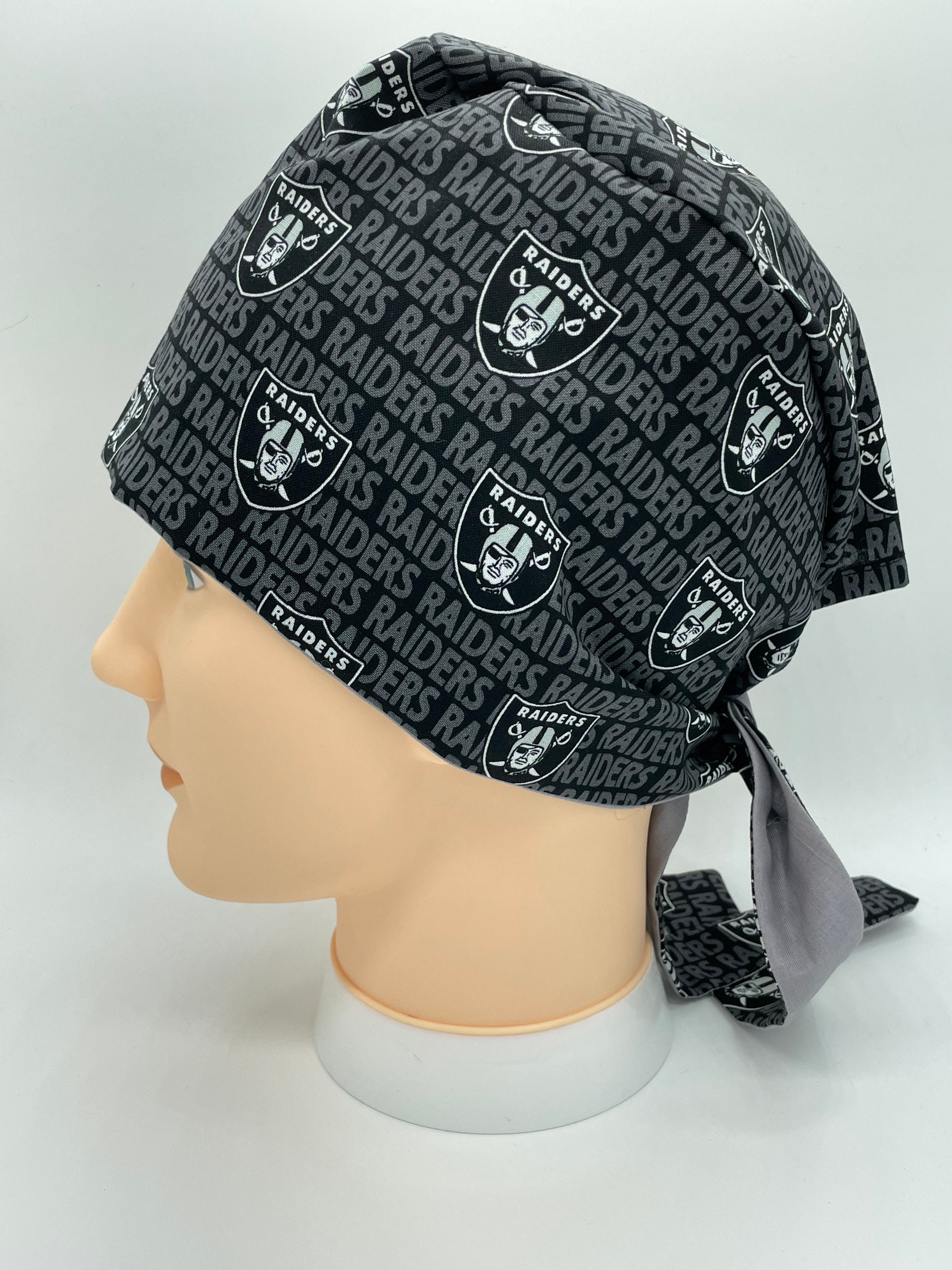 Scrub caps Las Vegas Raiders scrub cap scrub hat Etsy