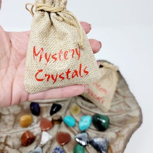 Mystery  Crystal Bags, Mystery Crystal box, surprise Crystal bag, Personalized gift, meditation set