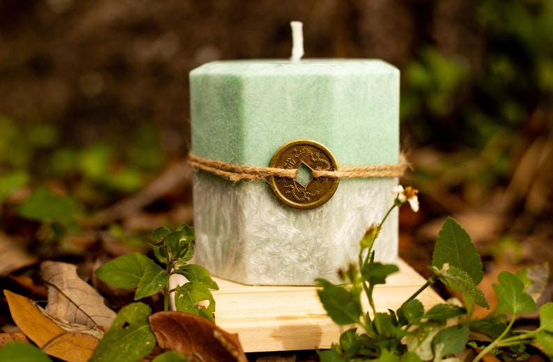 Mystery Candle With Hidden Crystals Surprise Candle With Etsy
