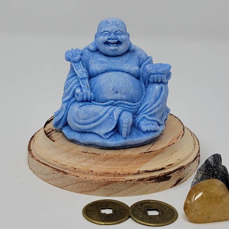 Buddha Candle Lucky Buddha Candle Etsy