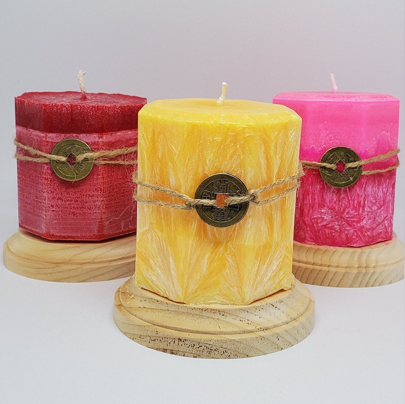 Candle With Hidden Crystal Inside Surprise Candle With Etsy