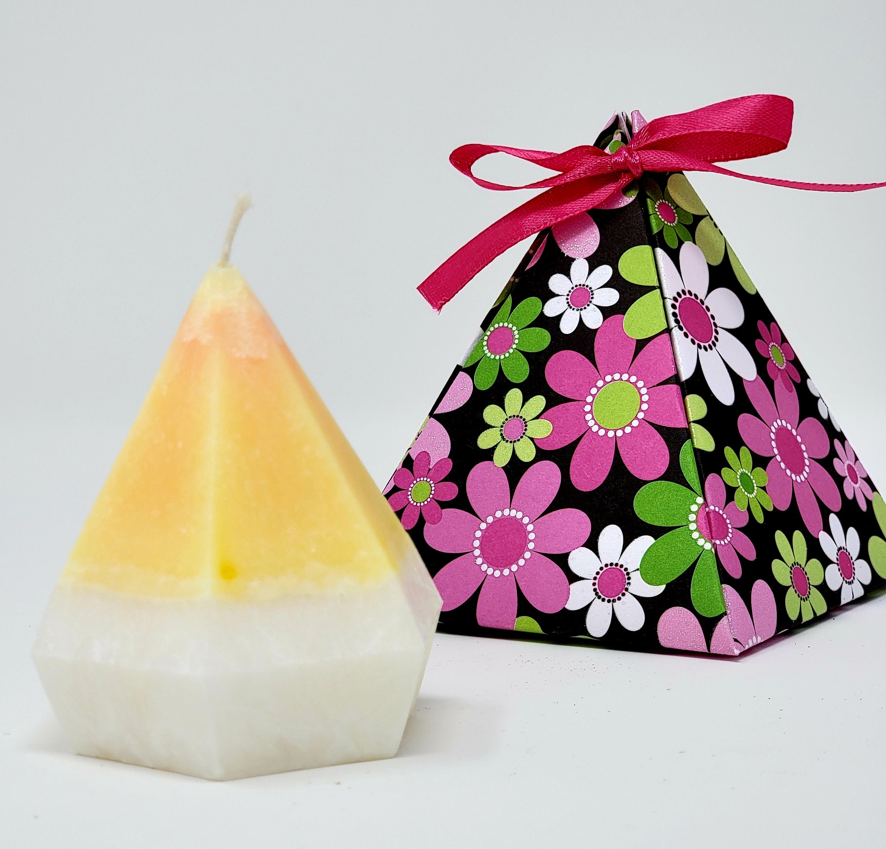 Candle with crystals inside Crystal infused candle Surprise Etsy