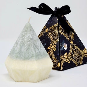 Crystal candles, healing stones, hidden crystal candle, best friend gift, Spiritual Candle with Crystals