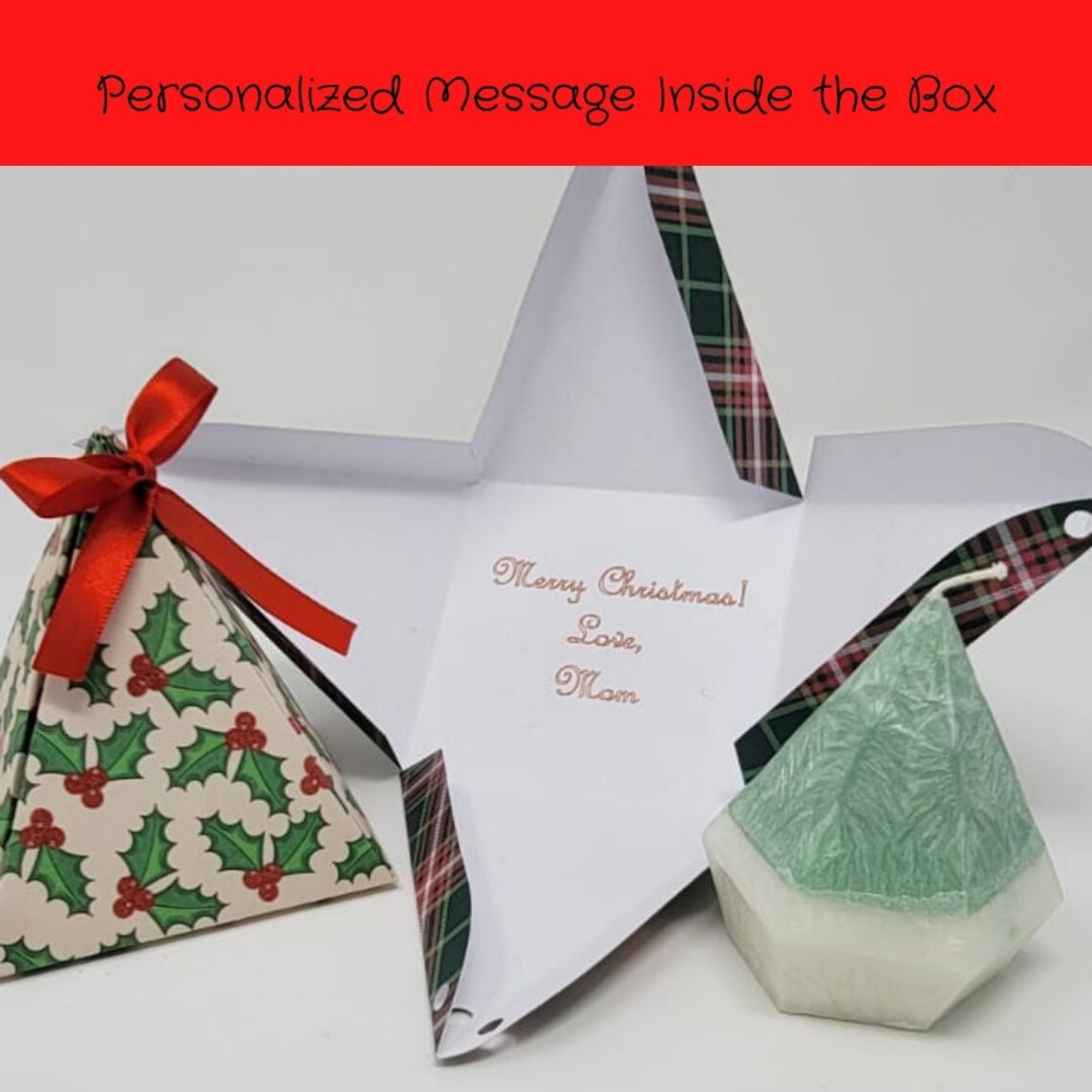 Surprise Candle With Hidden Crystals in a Personalized Box - Etsy