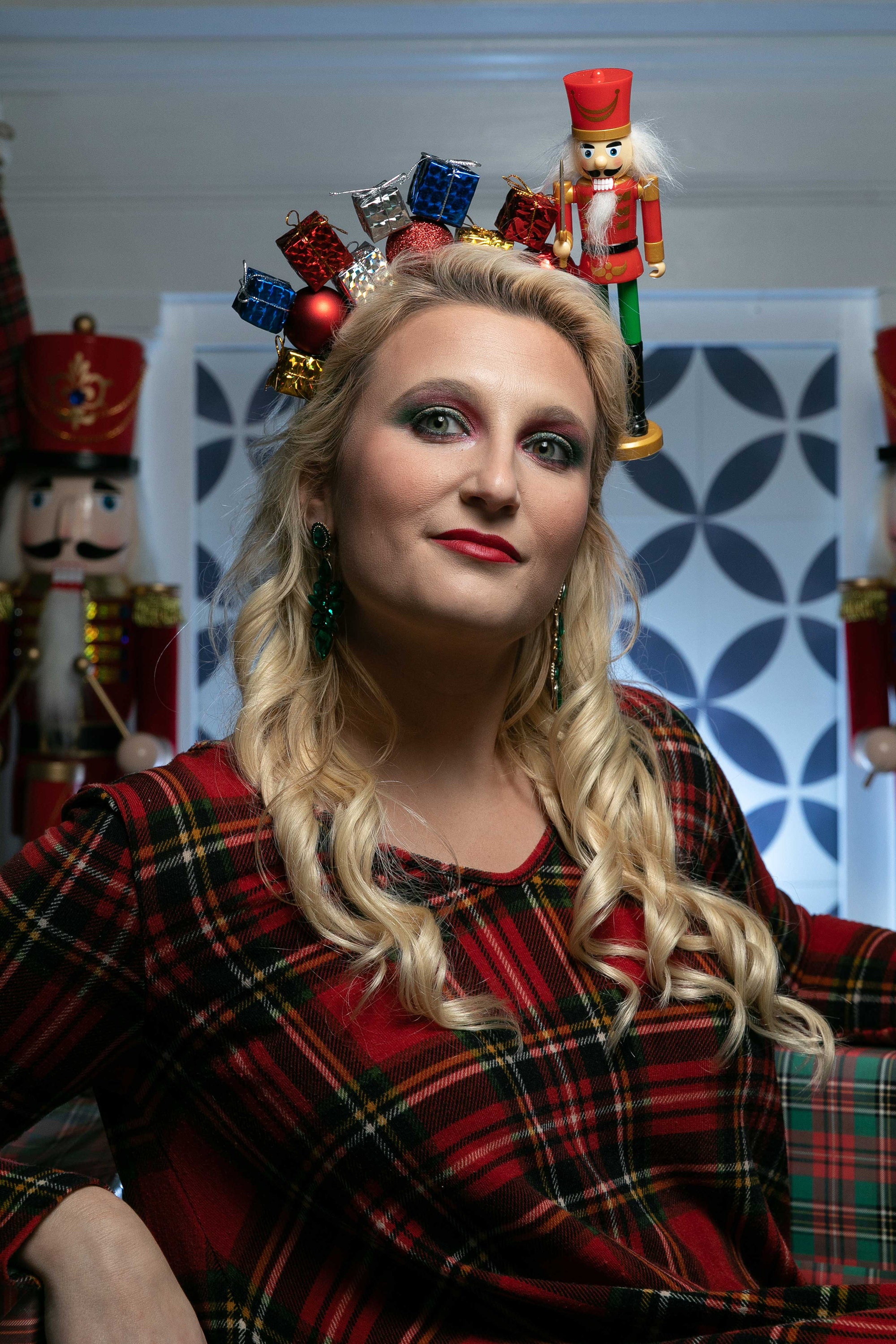 Christmas Headband Adult Christmas Headband Women Nut Etsy UK