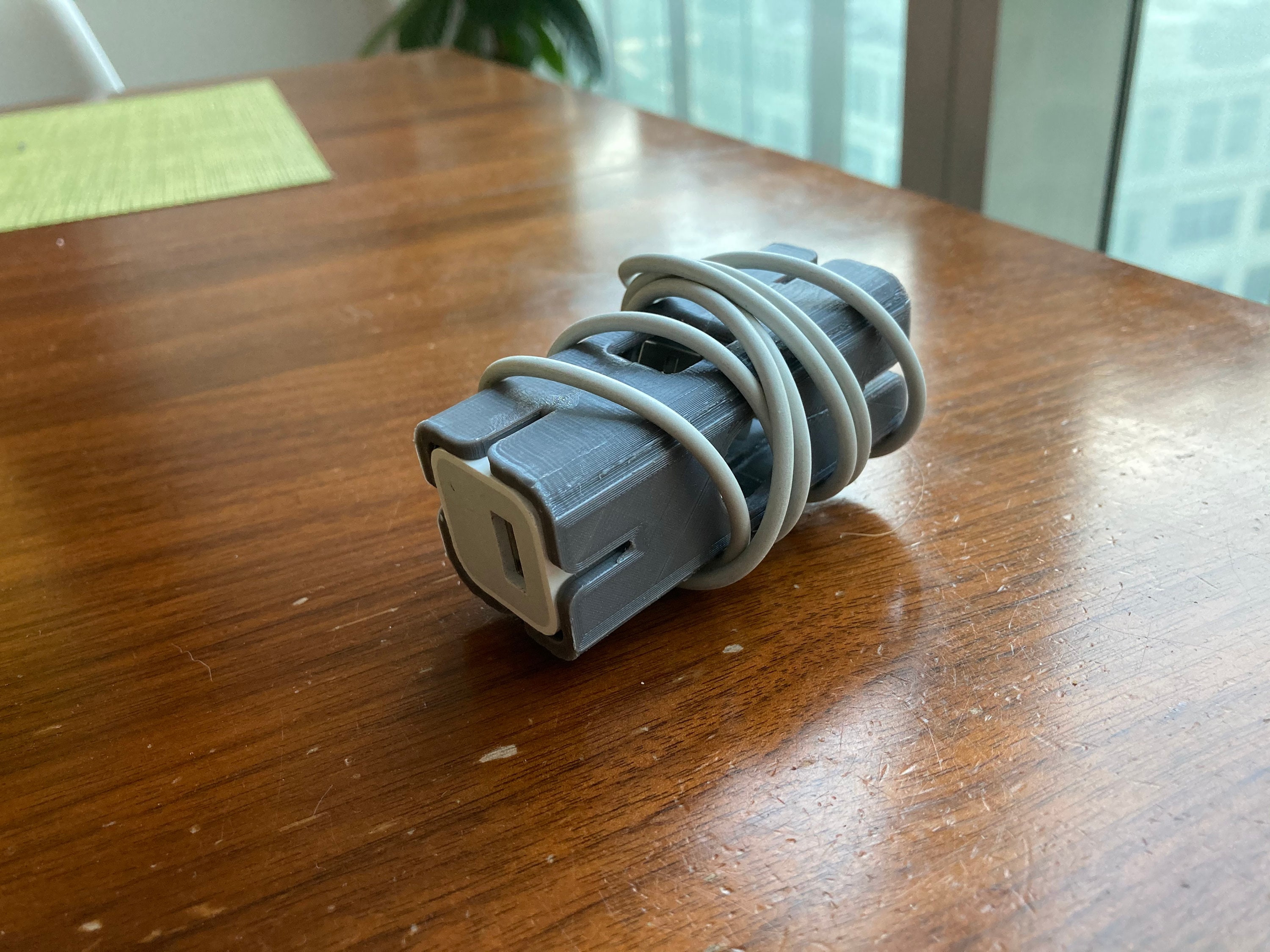 Apple Wall Charger / USB Wire Spool - Etsy