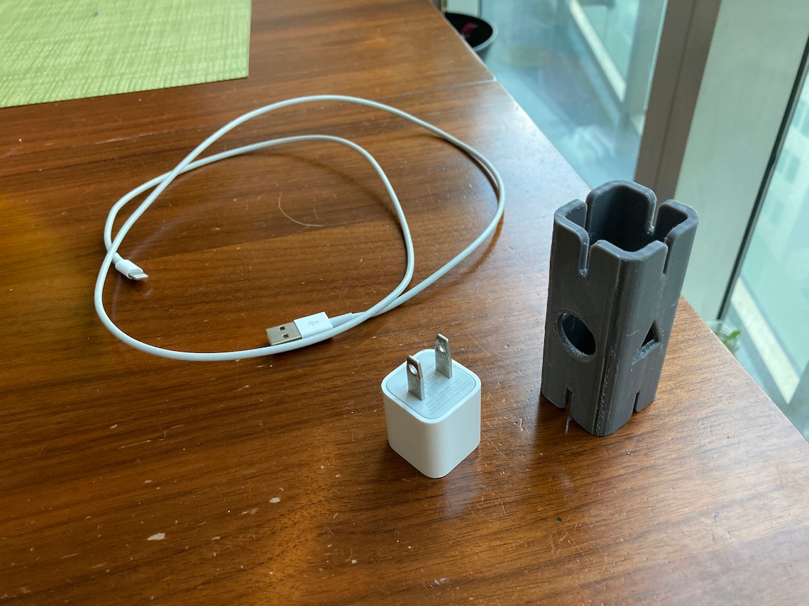 Apple Wall Charger / USB Wire Spool - Etsy