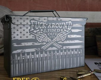 Custom FAFO ammo can/Free name personalization