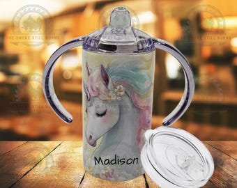 Personalized 12oz DUO sippy cup