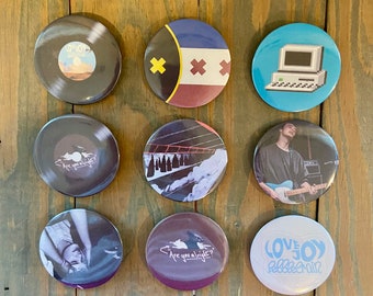 Wilbur Soot Inspired 2.5 Inch Pin Buttons