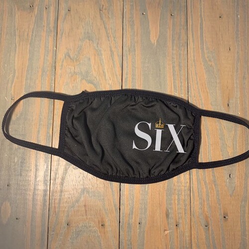 Six the Musical Inspired Broadway Musical Face Mask Theatre Etsy