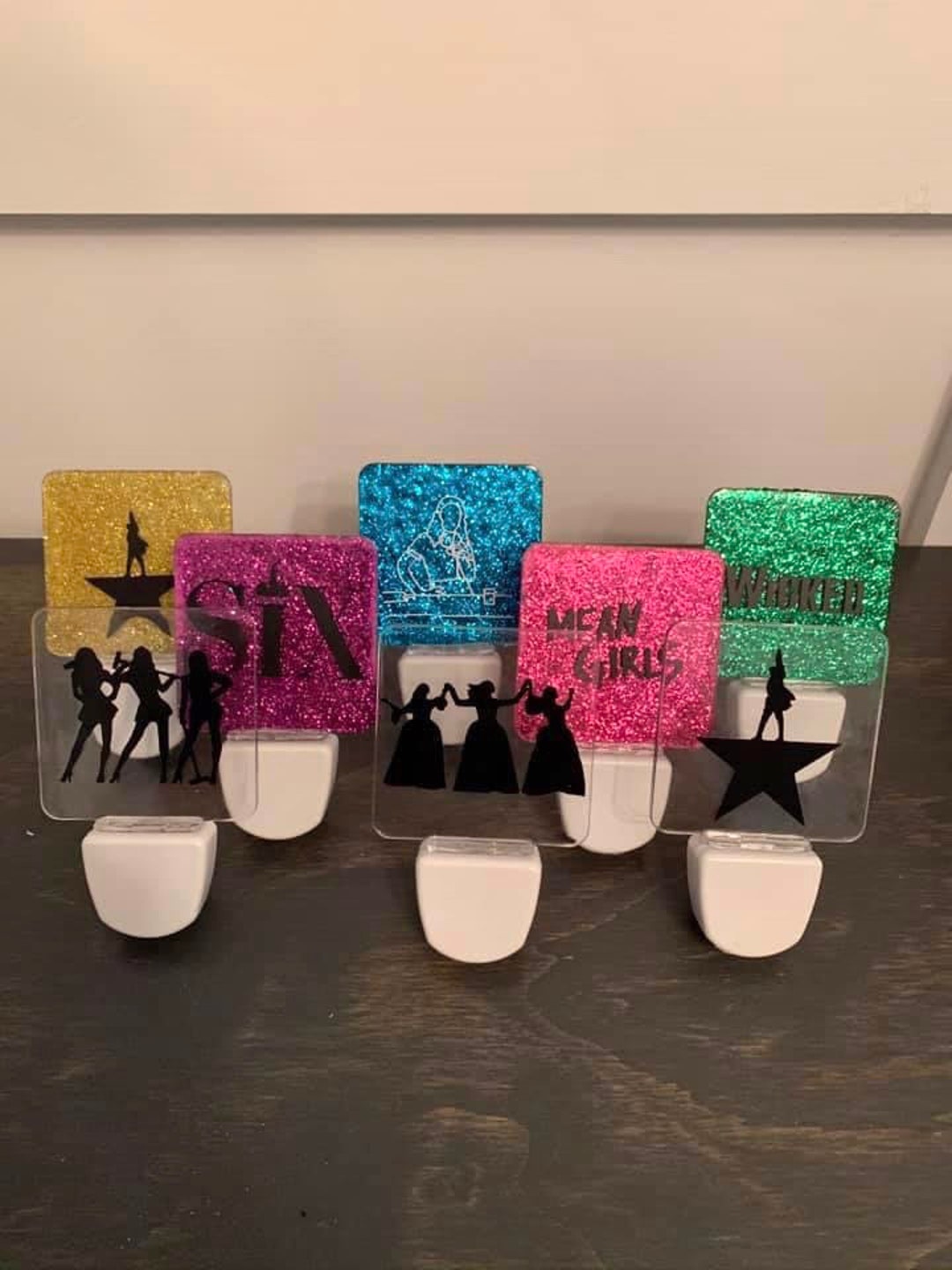 Musical Flashlight Custom Broadway Musical Show Themed Glitter LED Night Lights - Etsy
