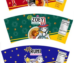 Rumi Zoey Mira Ramyeon Noodle Cup - Etsy